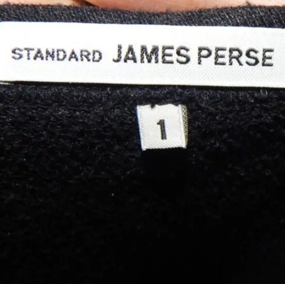 Standard James Perse Raglan French Terry Sweatshirt - Picture 3 of 3